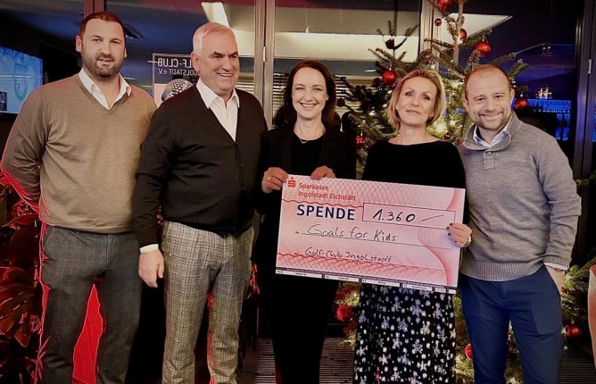 Spende Golfclub Ingolstadt Goals for Kids